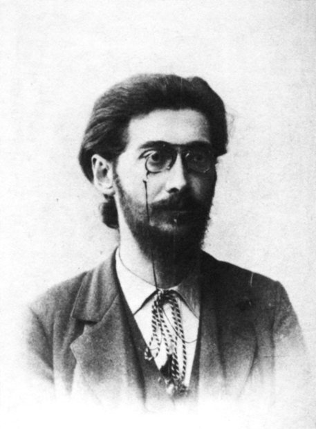 Gustav Landauer in den frühen 1890er Jahren